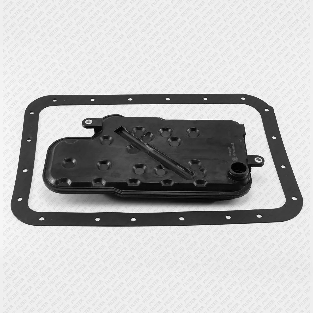 Фильтр АКПП с прокладкой MITSUBISHI L200 05->/Pajero 00->/Pajero Sport 98-> GREEN FILTER AF0119