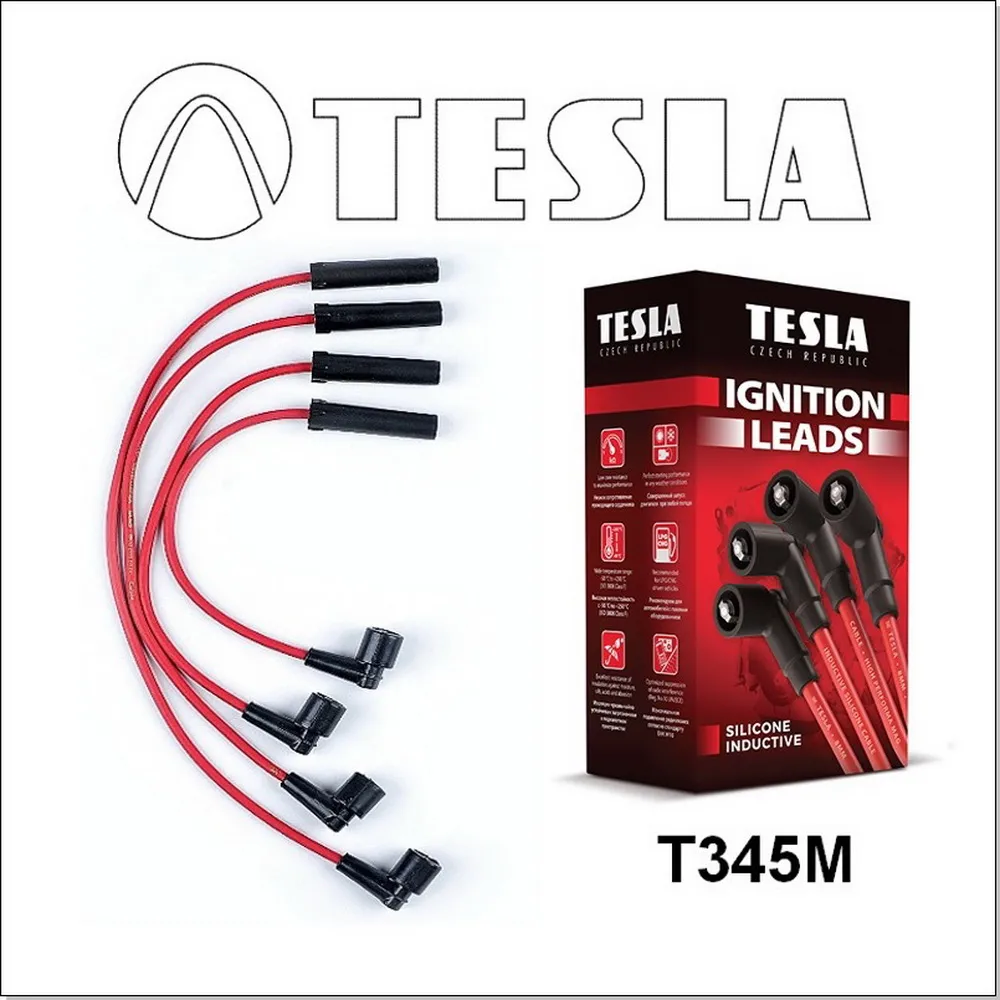 Провод высоковольтный к-т УМЗ-4216 Е4 с 2011г TESLA INDUCTIVE T345M