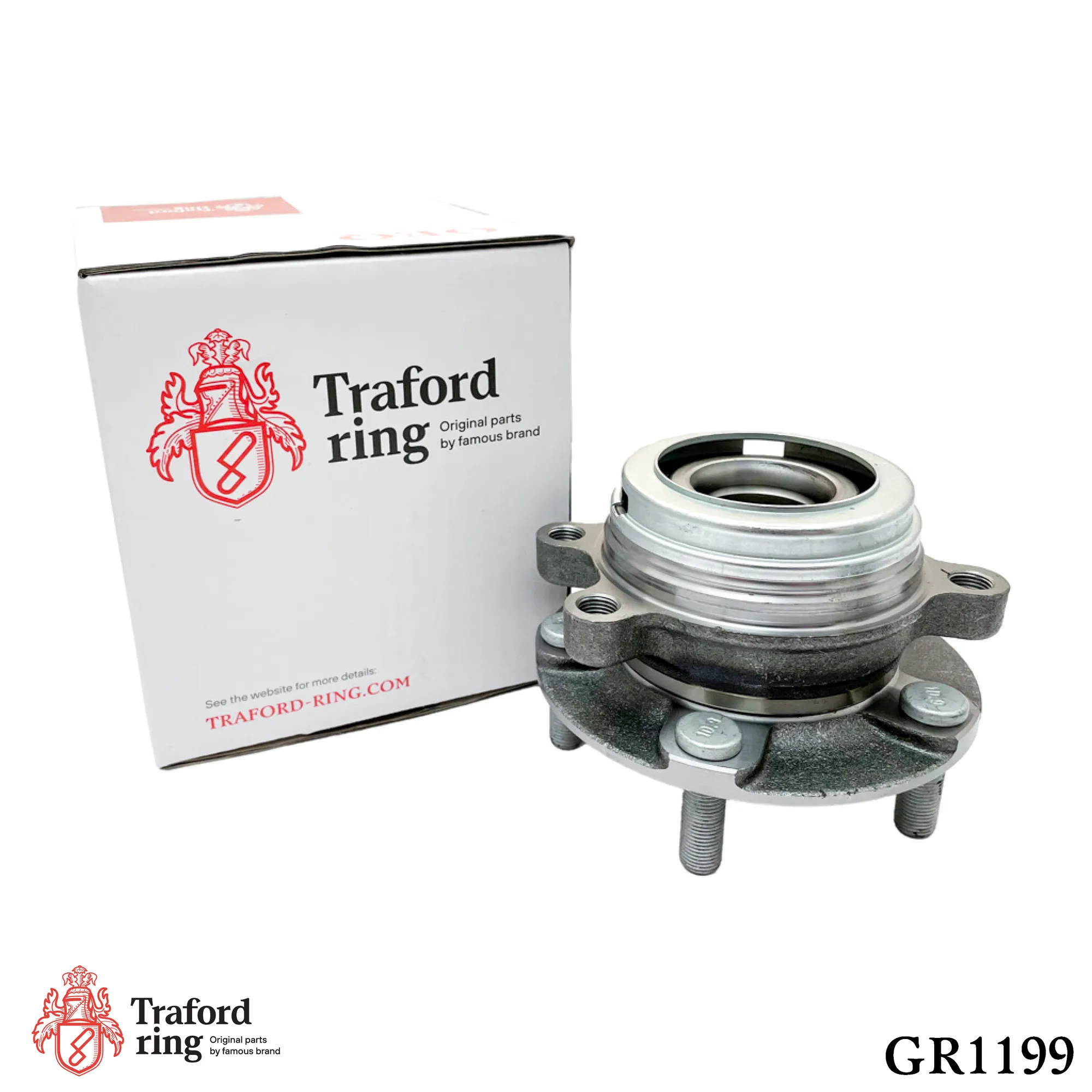 Ступица Nissan Teana J32 (08)/Murano Z51 (08) лев. (перед. в сборе с подшип.) TRAFORD RING GR1199