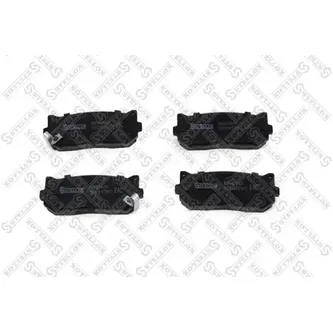 Колодки дисковые задн. с антискр. пл. Kia Spectra 1.6DOHC 00>/Shuma STELLOX 660 002B-SX