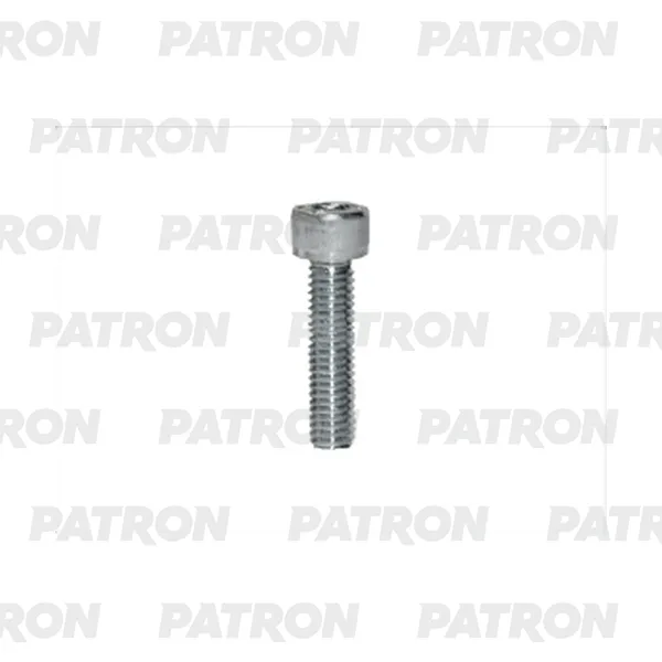 Болт металлический болт Imbus M6X25 белый PATRON P37-3344T