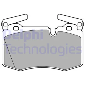 Колодки дисковые передние mini cooper 1.4 1.6 2.0d 09 DELPHI LP2235