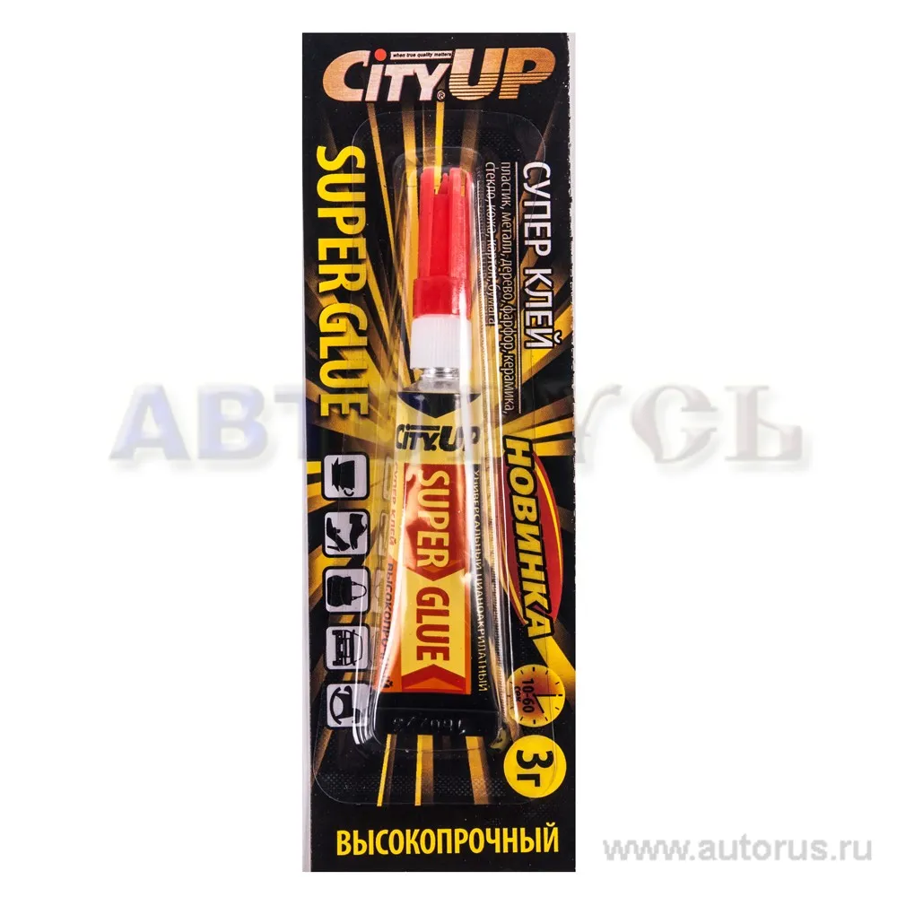 Клей высокопрочный 3гр City Up UP-80