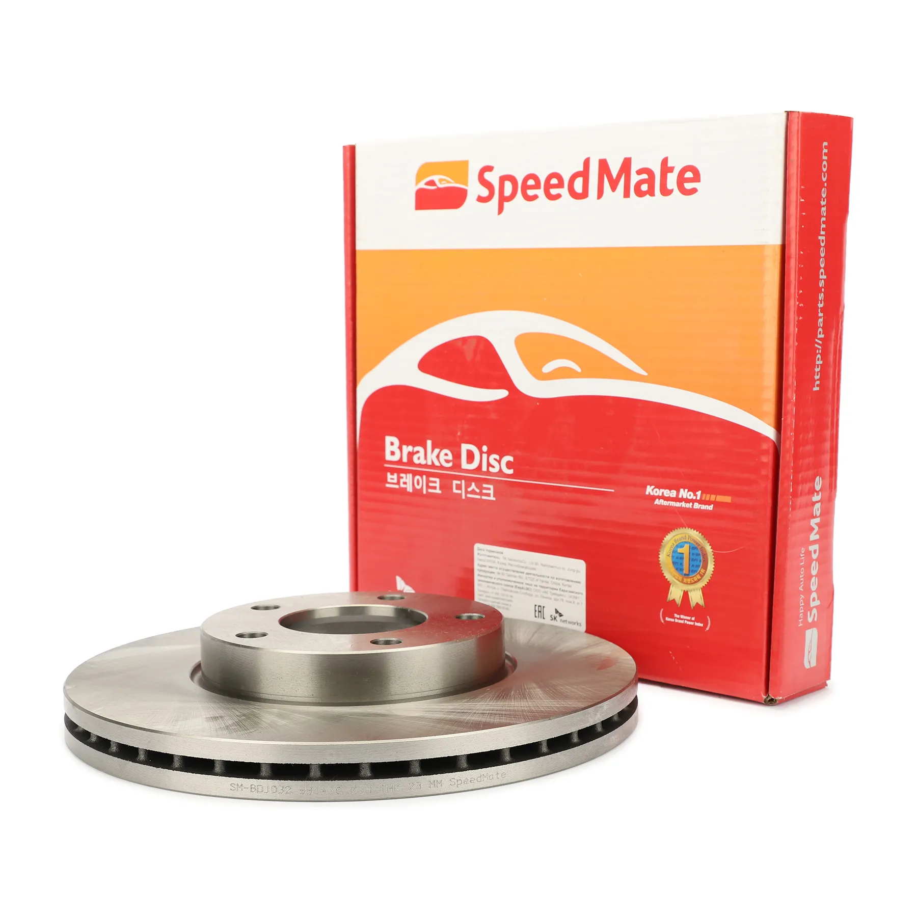 Диск тормозной передний (278 MM) MAZDA (MAZDA 3 BK) (2003-2009) (MAZDA 3 II BL) (2008-2013) SPEEDMATE SM-BDJ032