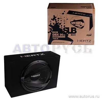 Сабвуфер HERTZ DBX-30.3, в корпусе, 30 см