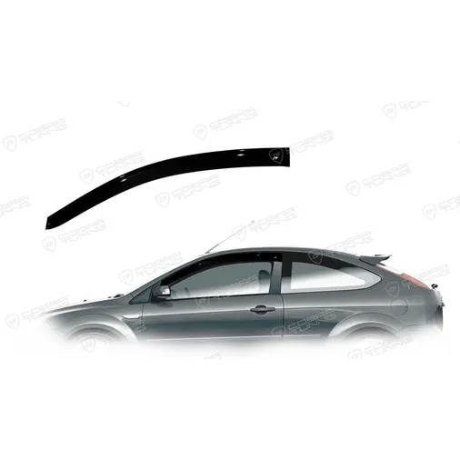 Дефлектора на окна Ford Focus II Hb 3d 2004-2011EuroStandard деф.окон Cobra Tuning FE30704