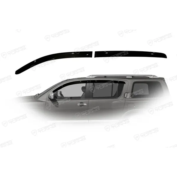 Дефлектора на окна Infiniti QX56 (JA60) 2004-2010EuroStandard деф.окон Cobra Tuning IE10304