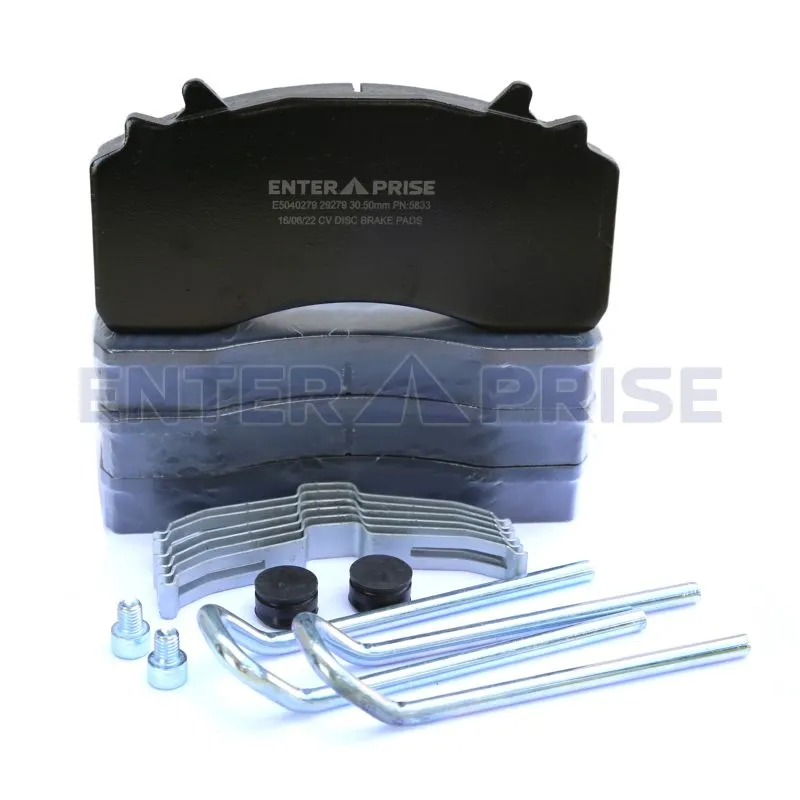 Колодки тормозные 29279 MAN TG-S/TG-X передние/задние (Wabco MAXX 22) с крепежом ENTERPRISE E5040279