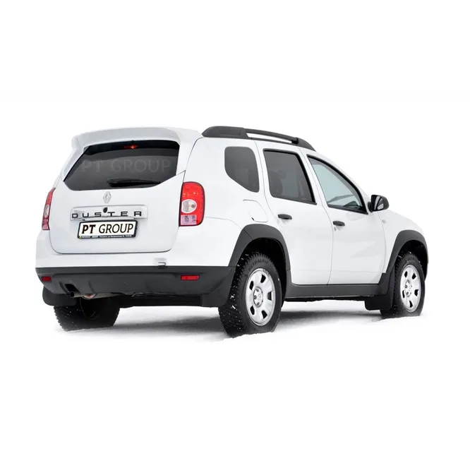 Защита порогов "Чистые штаны" (ABS) RENAULT Duster 2012- (07010410) PT GROUP RDU110301