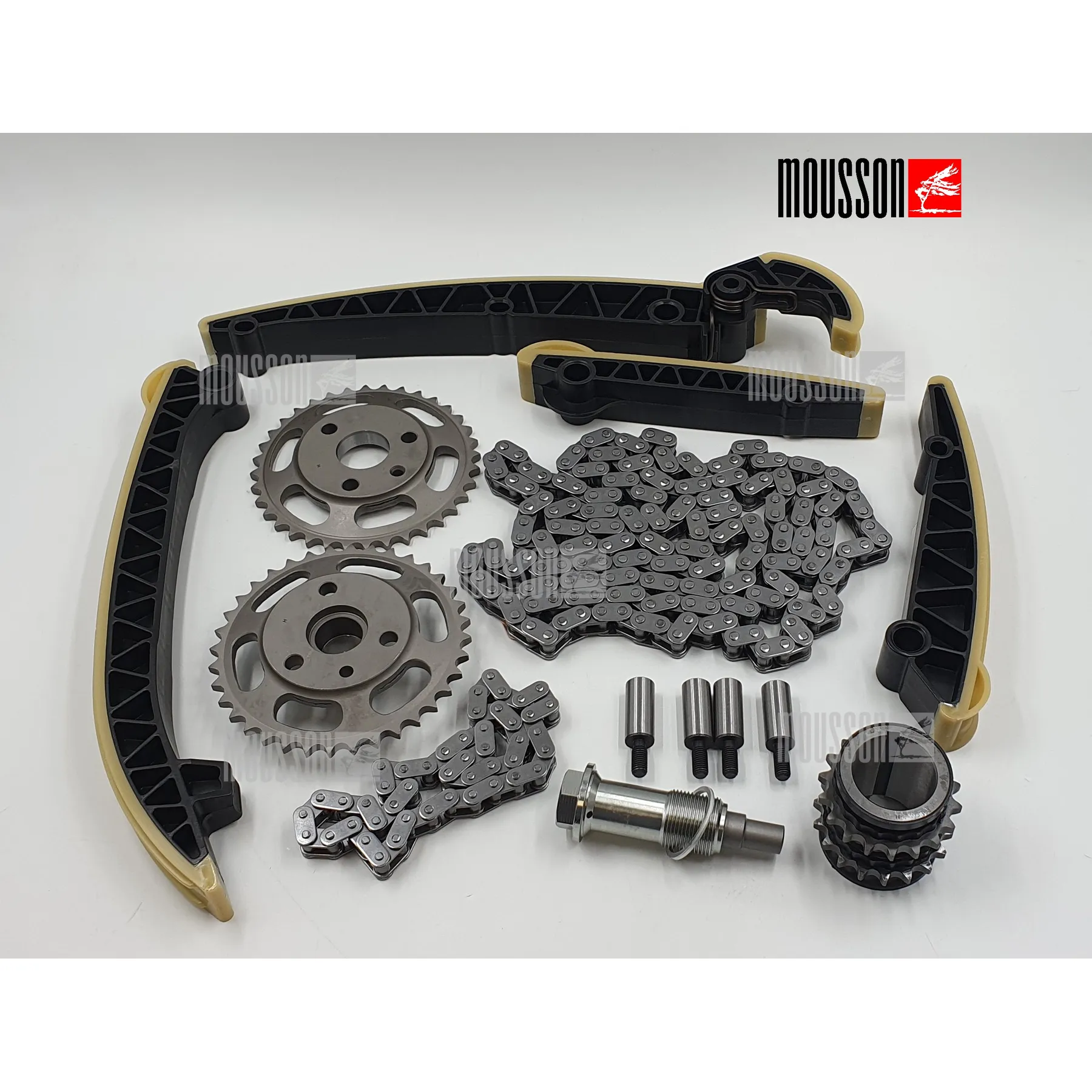 Комплект цепи ГРМ BENZ OM642 DE30 3,0D(звезды) MOUSSON STKOM642G