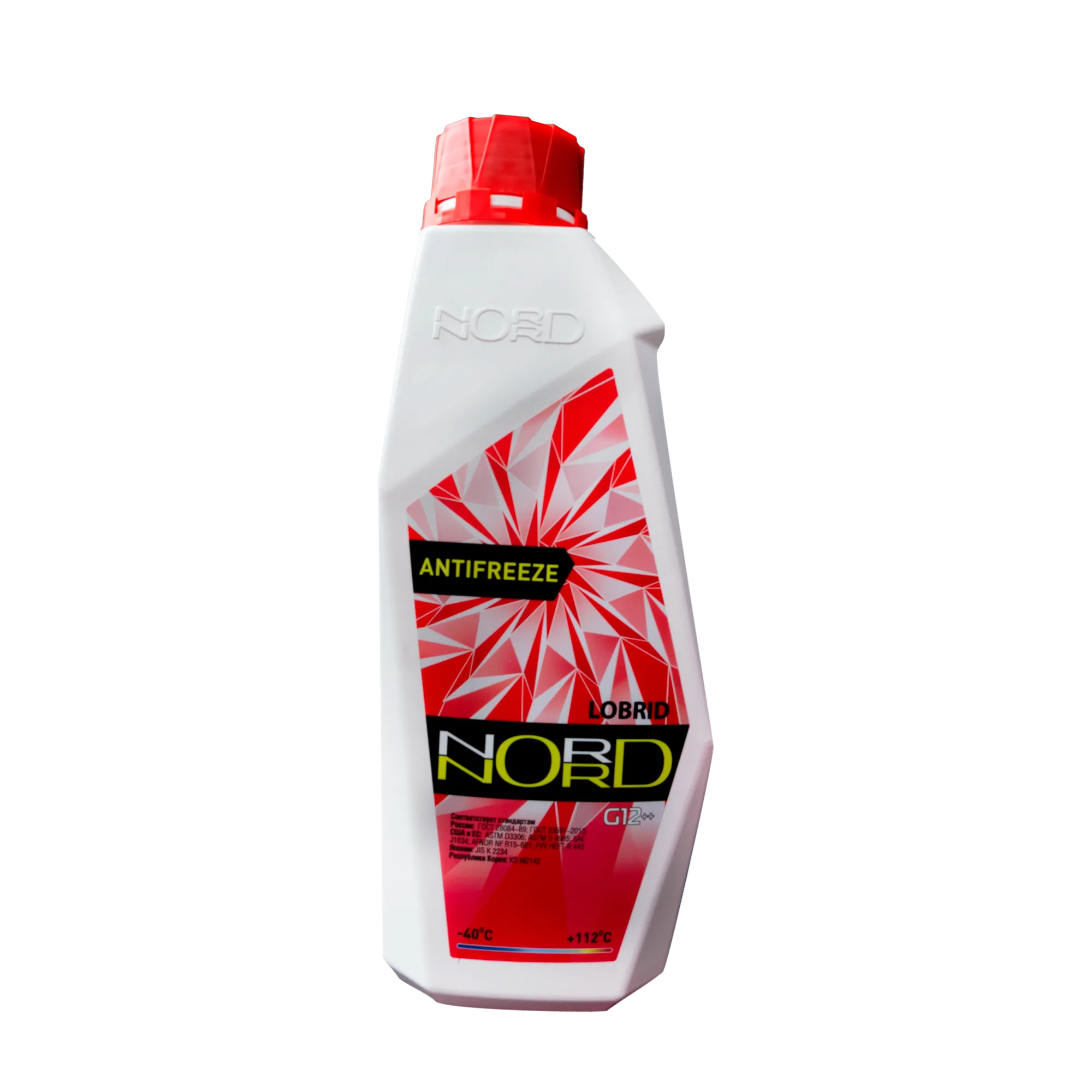 Антифриз NORD High Quality Antifreeze готовый -40C красный 1 кг NR 20225