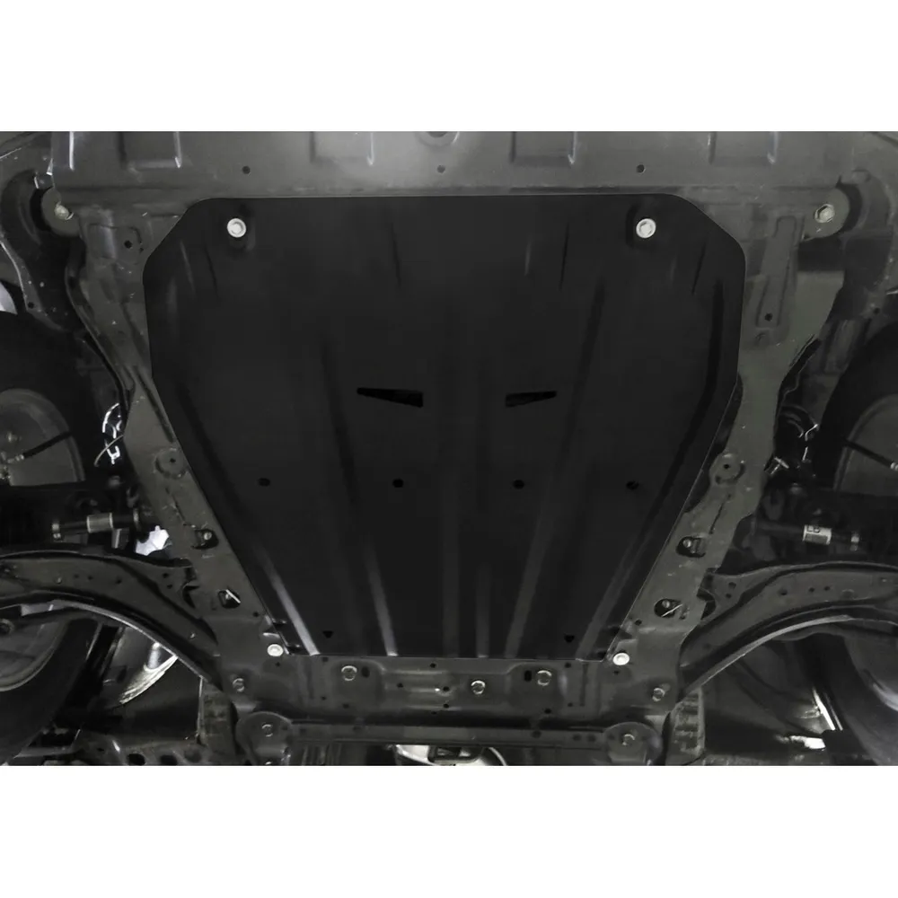 Защита картера + КПП + комплект крепежа, АвтоБРОНЯ, Сталь,Nissan X-Trail;Nissan Qashqai (российской Nissan, Renault Qashqai, X-Trail, Koleos АВТОБРОНЯ 111.04158.1
