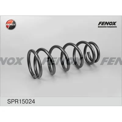 Пружина подвески NISSAN ALMERA 00- 1.5, 1.8 ЗАДНЯЯ FENOX SPR15024