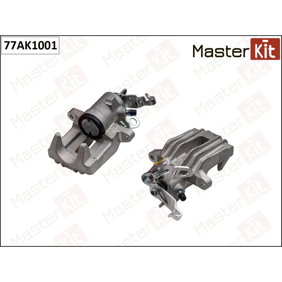 Тормозной суппорт задний правый Skoda OCTAVIA II (1Z3) 2004 - 2013, YETI (5L) 2009 MASTERKIT 77AK1001