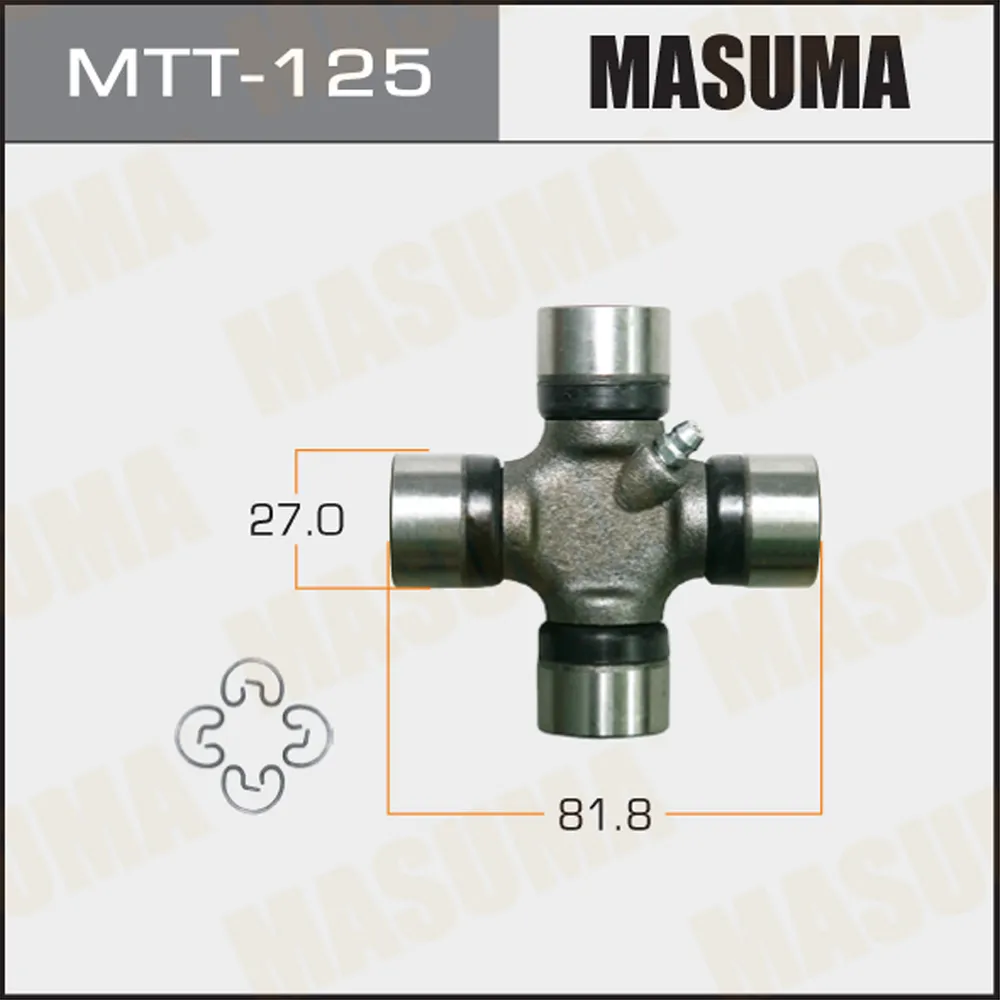 Крестовина 27x81.8 MASUMA MTT-125