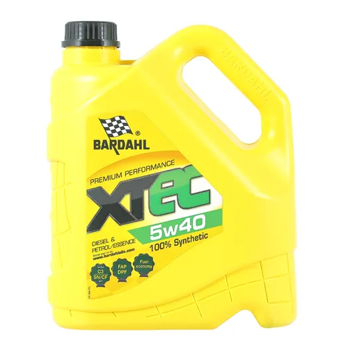 Масло моторное Bardahl XTEC 5W-40 C3 синтетическое 4 л 36342