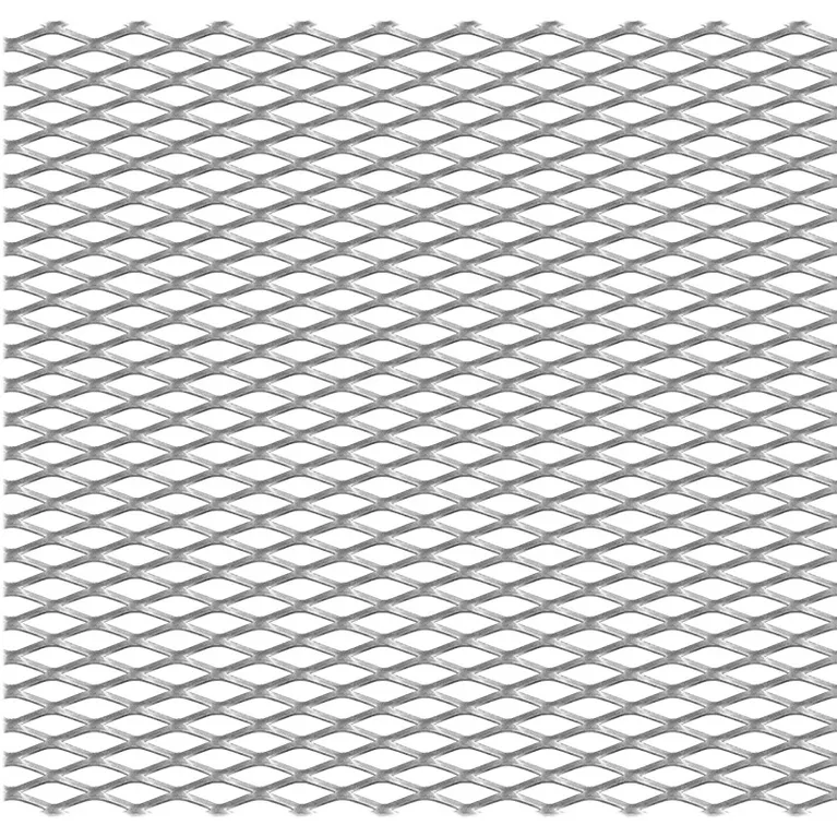 Сетка защитная 1000x250 мм . 16x6 мм . соты, алюминий, серебро Streck R16 Alusilver