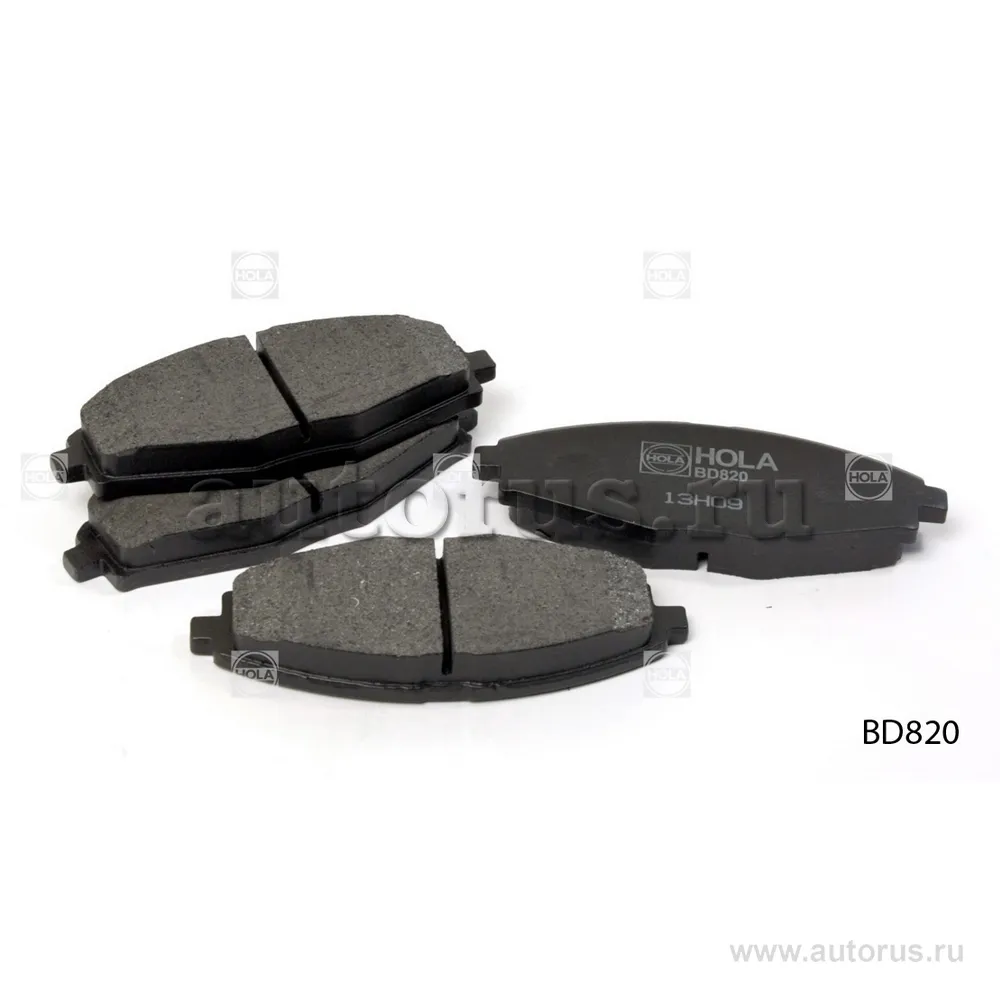 Колодки передние CHEVROLET Lanos, Spark II, DAEWOO Matiz, CHERY QQ HOLA BD820