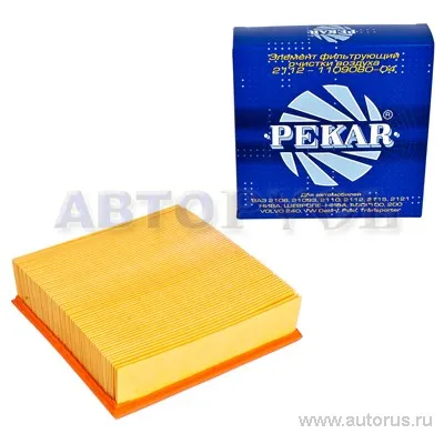 Фильтр воздушный ВАЗ 2108-15 инжектор PEKAR КУ НФ-409-01-000