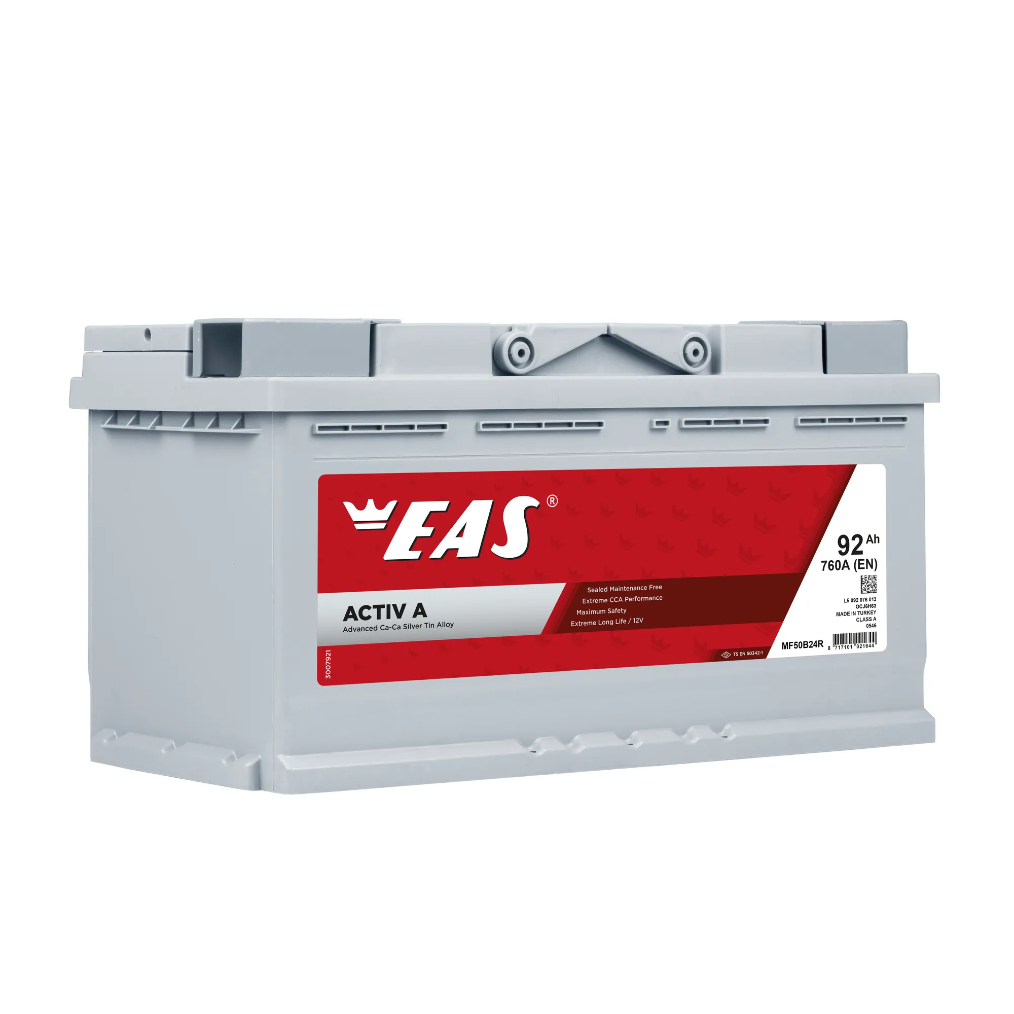 Аккумулятор EAS DIN 100 А/ч Обратная 352x175x190 EN860 А