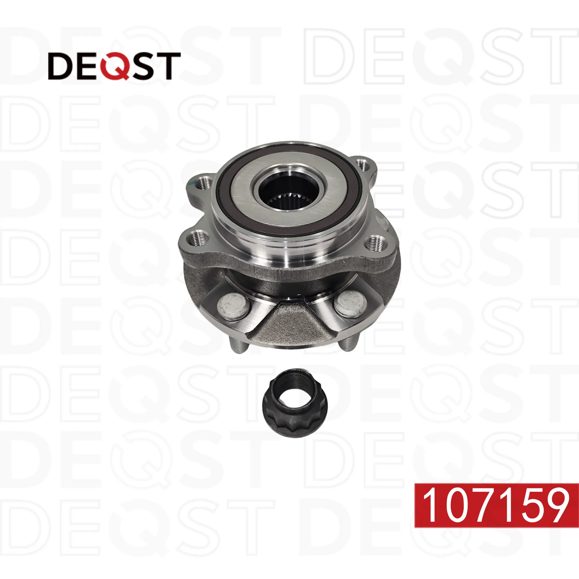 Ступица с подшипником в сборе передняя TOYOTA AURIS I/AVENSIS III T270/COROLLA X/RAV4 IV DEQST 107159