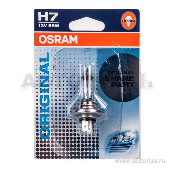 Лампа 12V H7 55W OSRAM ORIGINAL LINE 1 шт. блистер 00-00428004