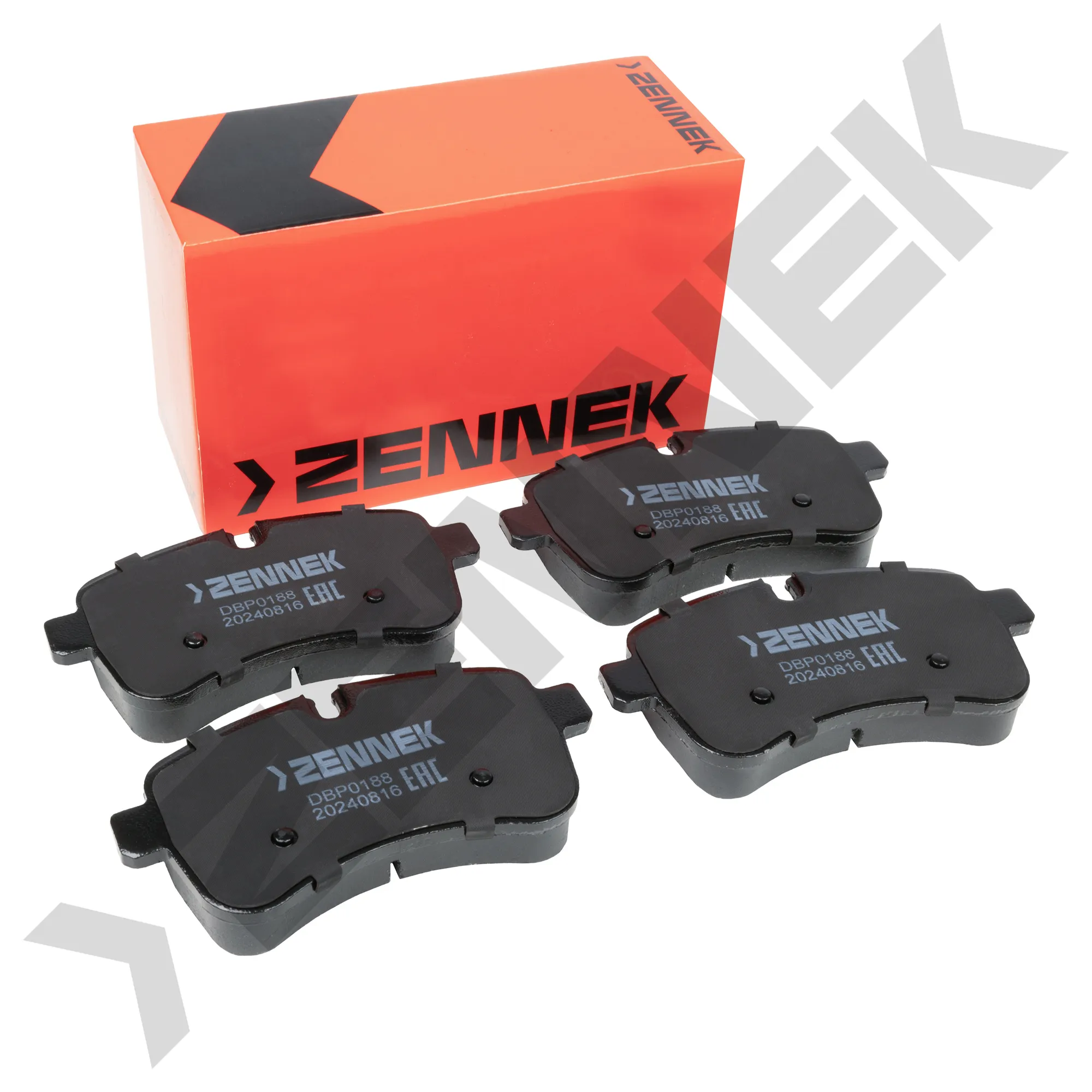 Колодки тормозные дисковые задние IVECO DAILY 06-, ZENNEK DBP0188
