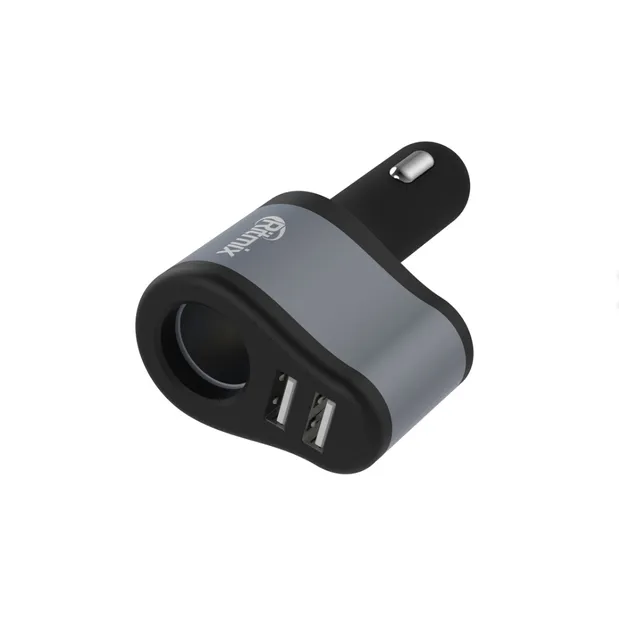 Автомобильное зарядное устройство RITMIX RM-4521 black+silver Ritmix 80000591
