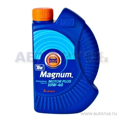 Масло моторное ТНК Magnum Motor Plus 10W-40 полусинтетическое 1 л 40614332