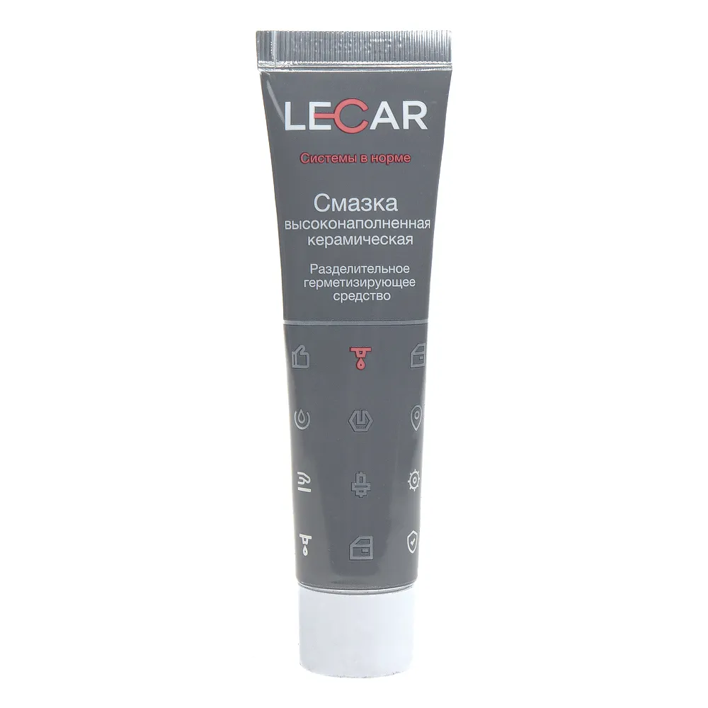 Смазка керамическая высоконаполненная, туба, 30мл. LECAR LECAR000022311