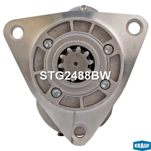 Стартер (12V,3,0kW) INDUSTRIAL /12V 3,0kW (10 зубьев) KRAUF STG2488BW