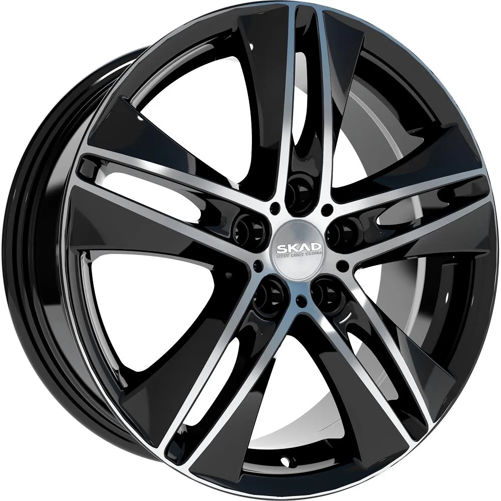 Диск литой R17 7J 5x114.3/67.1 ET50 СКАД Эссен алмаз 2850905