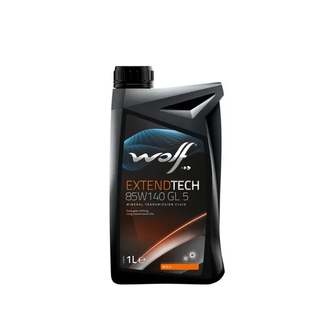 Масло трансмиссионное WOLF EXTENDTECH 85W140 GL 5 1L API GL-5 Wolf 8304606
