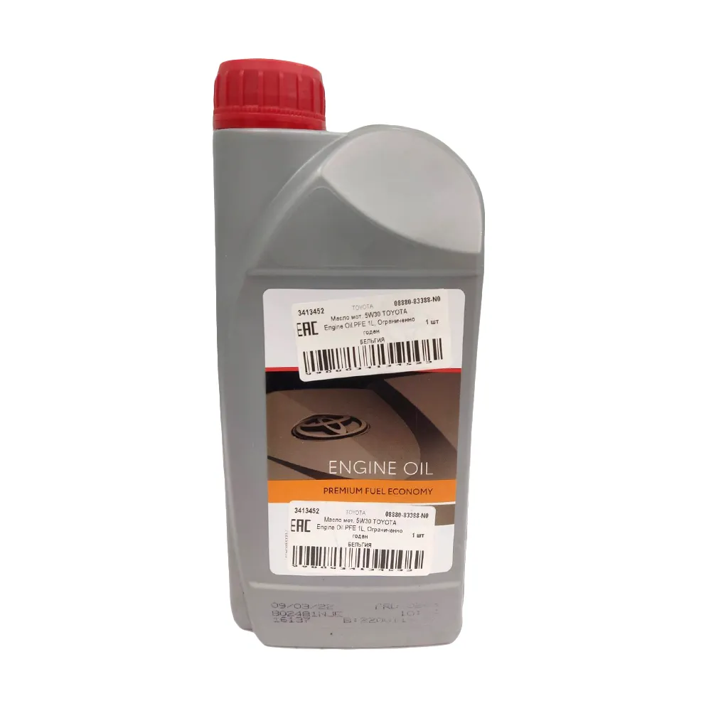 Масло моторное TOYOTA Premium Fuel Economy PFE 5W-30 синтетическое 1 л УЦЕНКА! 08880-83388-N0