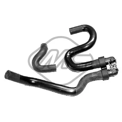 Патрубок печки PSA 306 2.0HDI Metalcaucho 08615