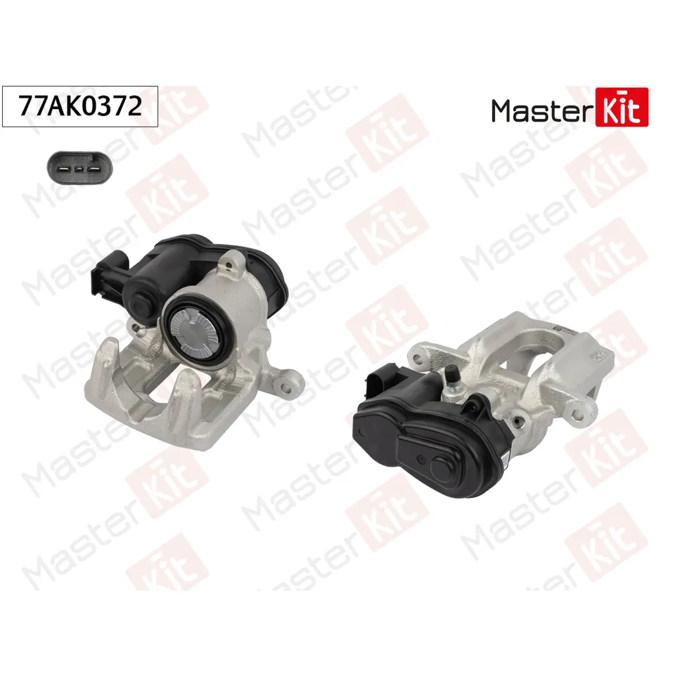 Тормозной суппорт зад. лев. BMW X3 (F25)/X4 (F26) 2010 - 2018 77AK0372 MASTERKIT 77AK0372