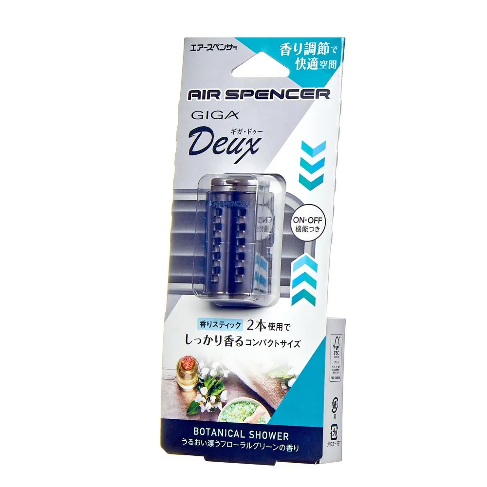 Ароматизатор на кондиционер GIGA DEUX BOTANICAL SHOWER EIKOSHA W-02