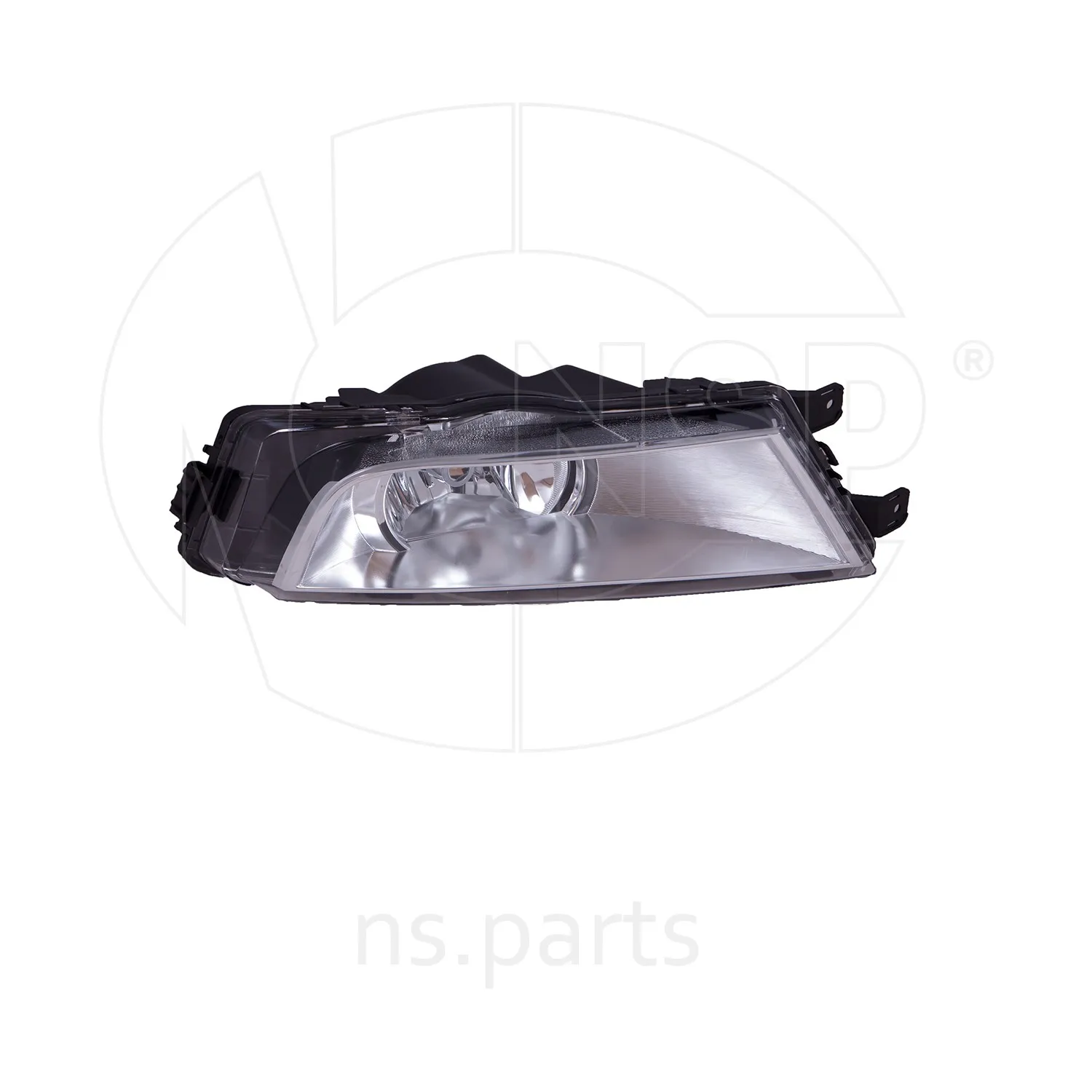 Фара противотуманная левая SKODA Octavia A7 (-17) (хром)