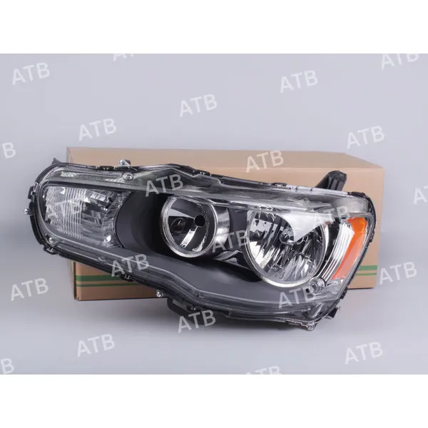 Блок фара Mitsubishi Lancer 10 2007-2016 под мех. кор. левая ATB 1AML1081L