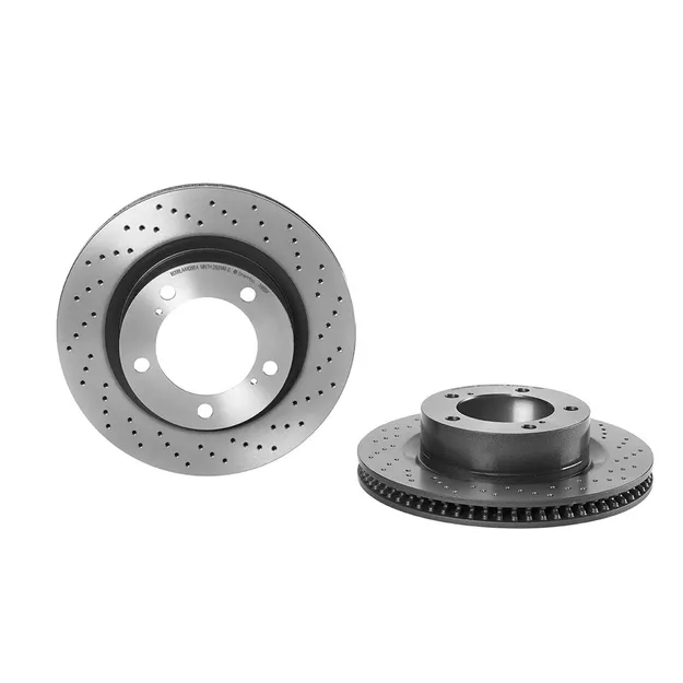 Диск тормозной передний перфорированный TOYOTA LC200 / LEXUS LX570 / XTRA BREMBO 09A9661X
