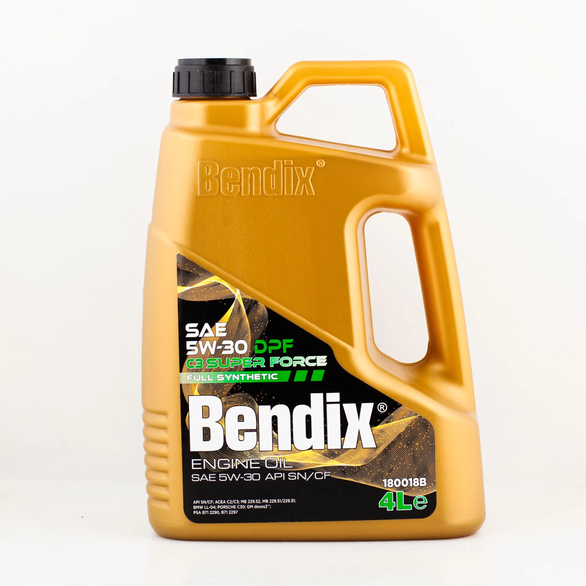 Масло моторное BENDIX SUPER FORCE DPF 5W-30 синтетическое 4 л 180018B