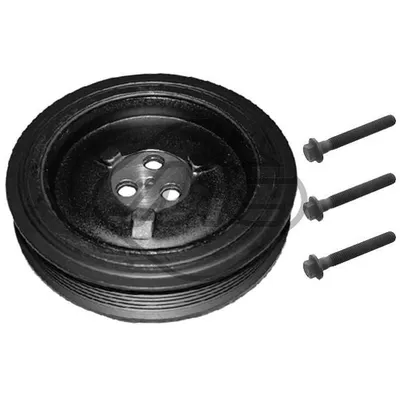 Шкив коленвала к-кт с болтами TRANSIT 2.4D 06- Metalcaucho 16018