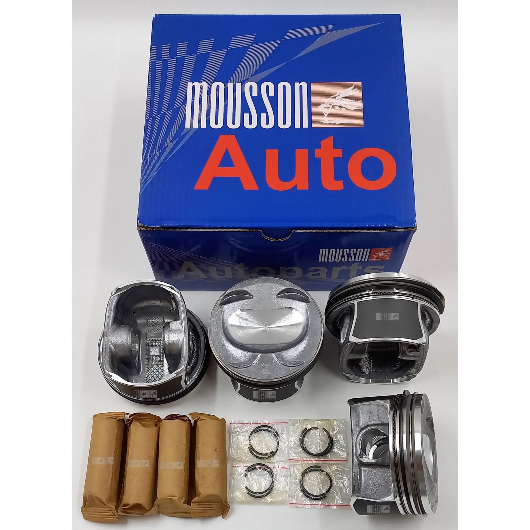 Поршень кольца ремонтные +0,5мм комплект VW 1.4T EA111 CAVD на 1 цилиндр MOUSSON SPR14EA111M3050