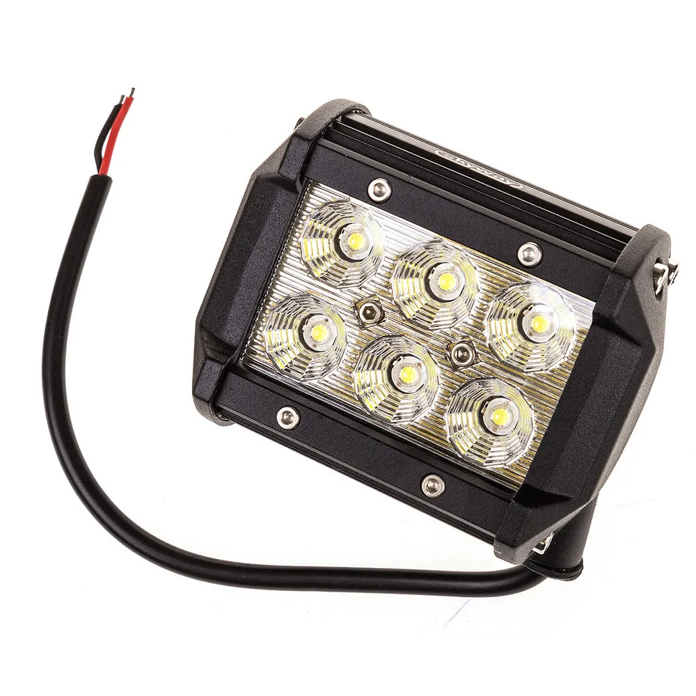 Фара светодиодная OFF ROAD 9370мм прямоугольная 12V/24V 18W 6000К 6 диодов Ближний свет; SKYWAY SKYWAY S07201010