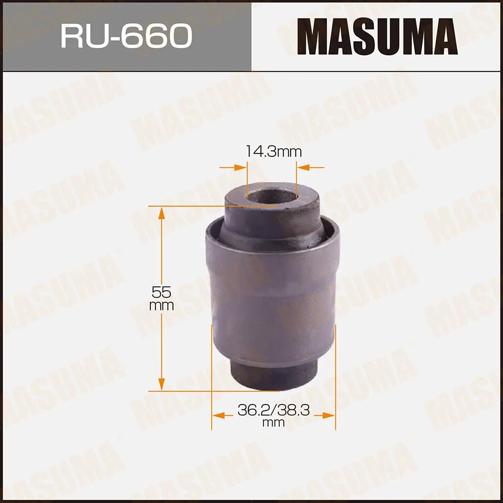 Сайлентблок заднего рычага nissan pathfinder 05 MASUMA RU-660