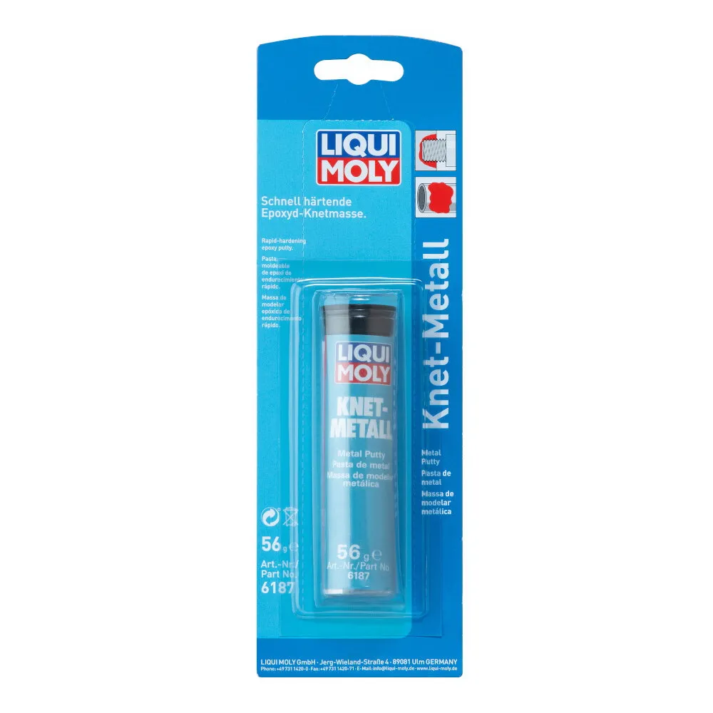 Клей Быстрая сталь Knet-Metall (0,056кг) LIQUI MOLY 6187