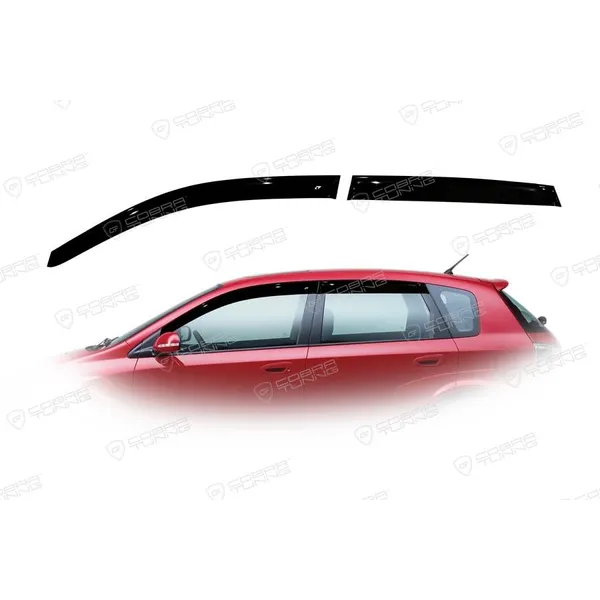 Дефлектора на окна Honda Civic VII Hb 5d 2001-2005EuroStandard деф.окон Cobra Tuning HE13401