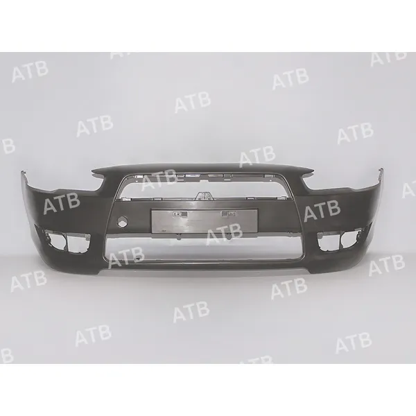 Бампер Mitsubishi Lancer 10 2007-2010 передний под ПТФ ATB 1AML1011F