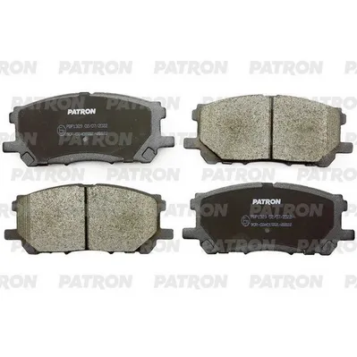 Колодки тормозные дисковые перед. LEXUS: RX 03-, TOYOTA: HARRIER 03-, KLUGER PATRON PBP1329
