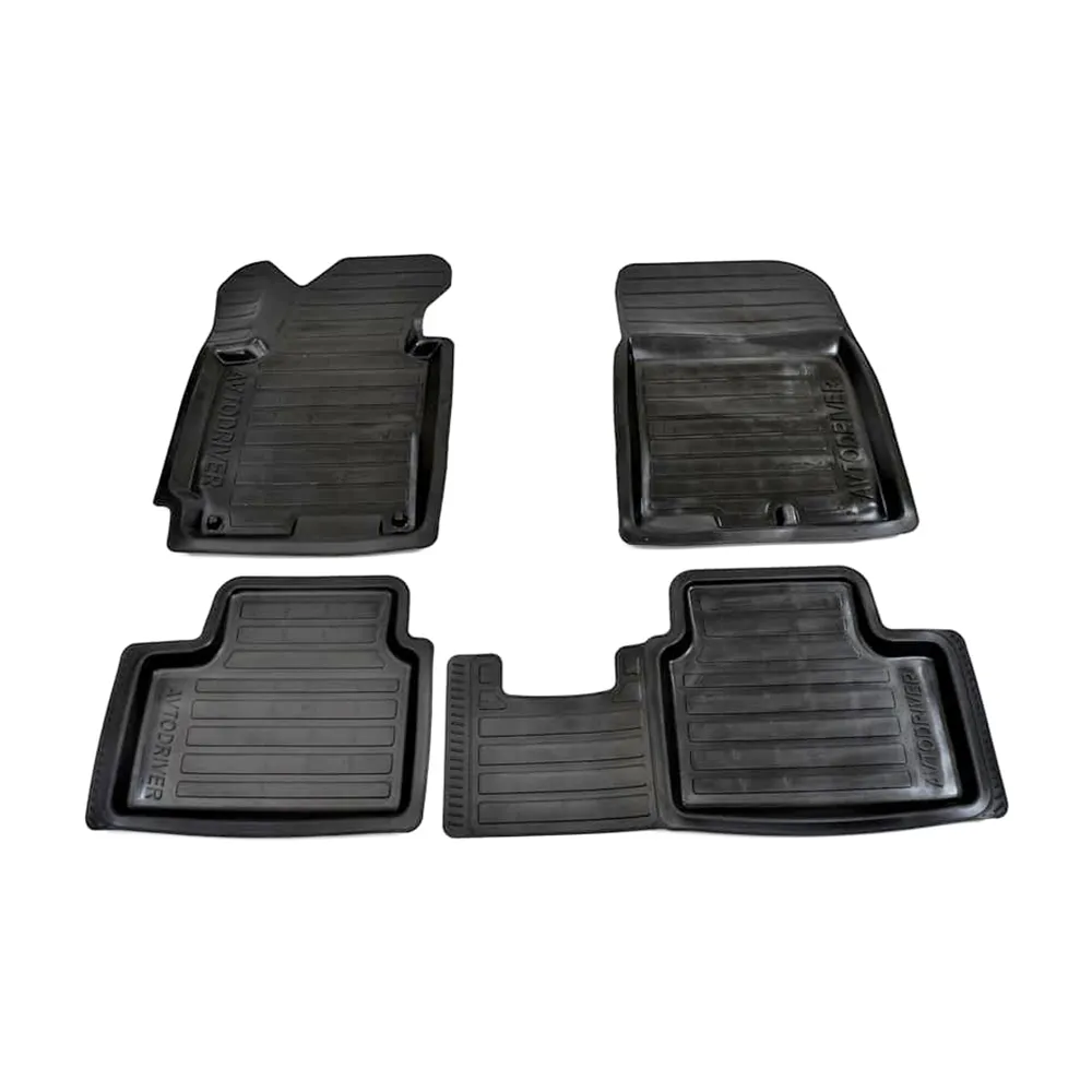 Коврики в салон с бортиком резина Avtodriver KIA Ceed, 2012- черный комплект ADRPRO022